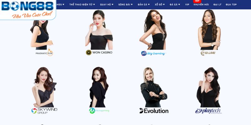 Khám phá sòng bạc trực tuyến Bong88